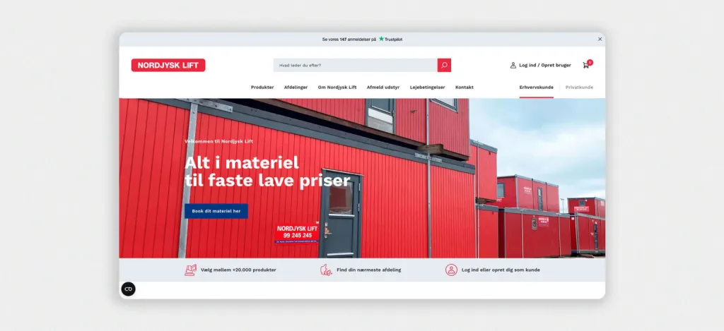 Lidt Lakrids case image, Nordjysk Lift