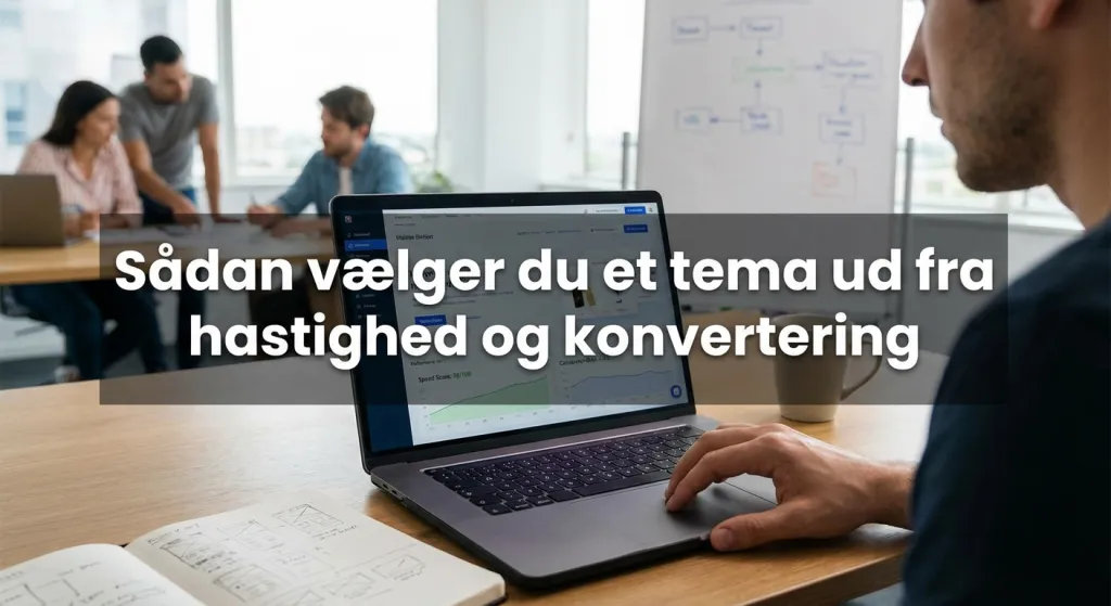 Sådan vælger du et tema ud fra hastighed og konvertering