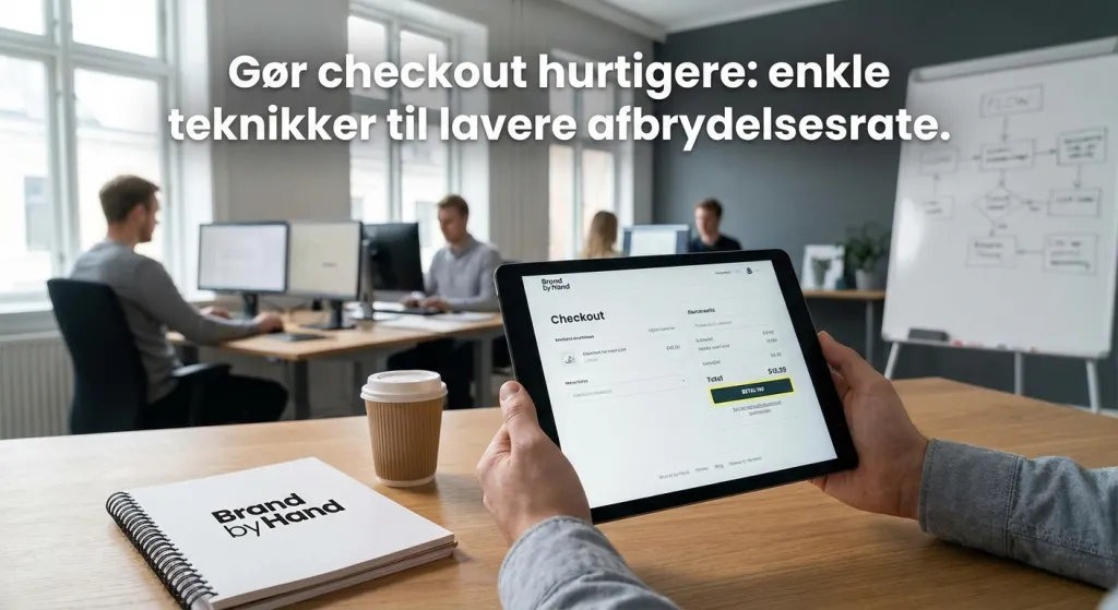 Gør checkout hurtigere: enkle teknikker til lavere afbrydelsesrate